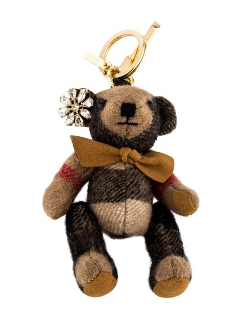 burberry bear key chain|Burberry backpack keychain.